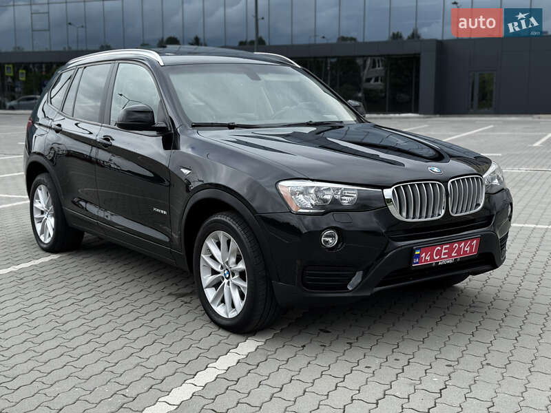 Внедорожник / Кроссовер BMW X3 2016 в 