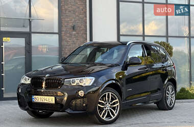 Внедорожник / Кроссовер BMW X3 2016 в Тернополе