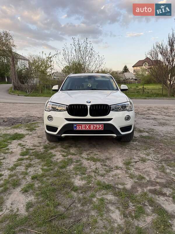 Внедорожник / Кроссовер BMW X3 2016 в 