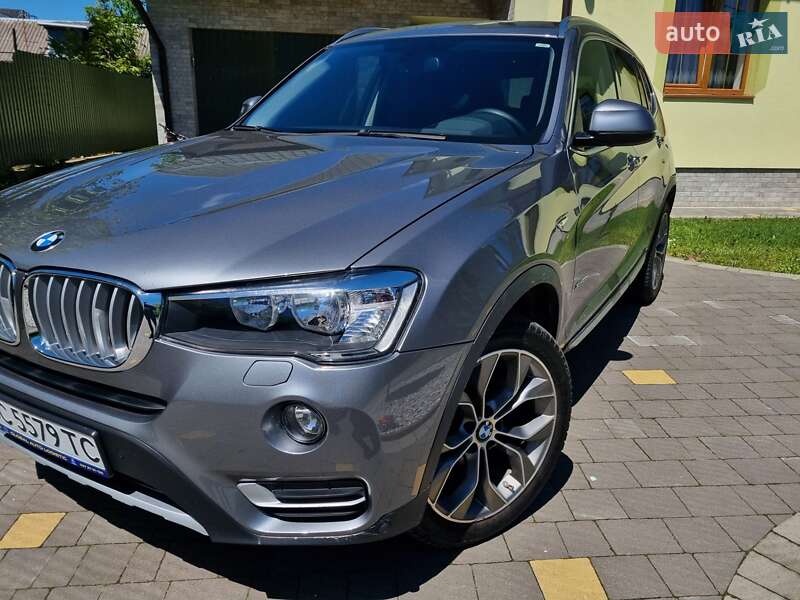 Внедорожник / Кроссовер BMW X3 2016 в Львове