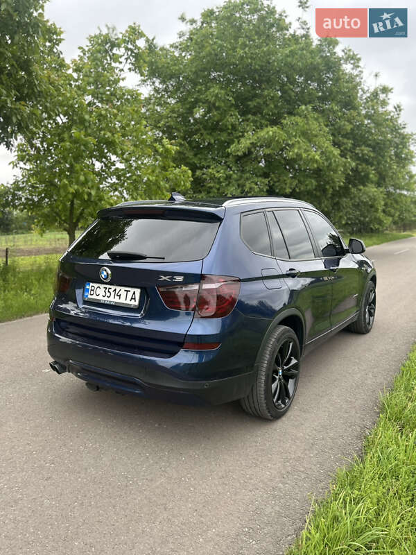 Внедорожник / Кроссовер BMW X3 2016 в Шептицькому