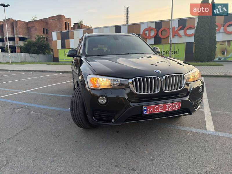 Внедорожник / Кроссовер BMW X3 2015 в Львове