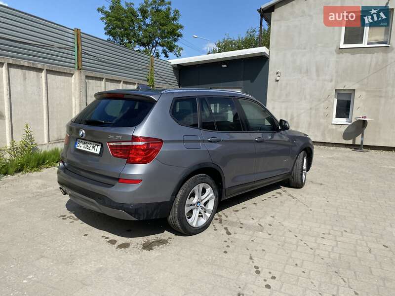 Внедорожник / Кроссовер BMW X3 2017 в Львове