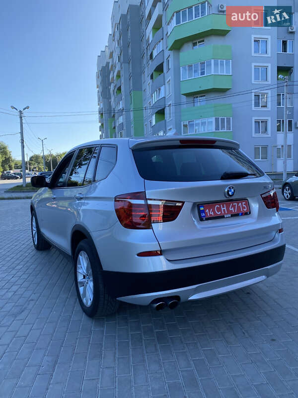 Внедорожник / Кроссовер BMW X3 2014 в Львове