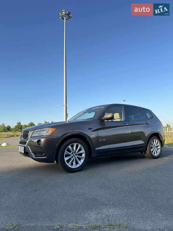 Внедорожник / Кроссовер BMW X3 2012 в Львове