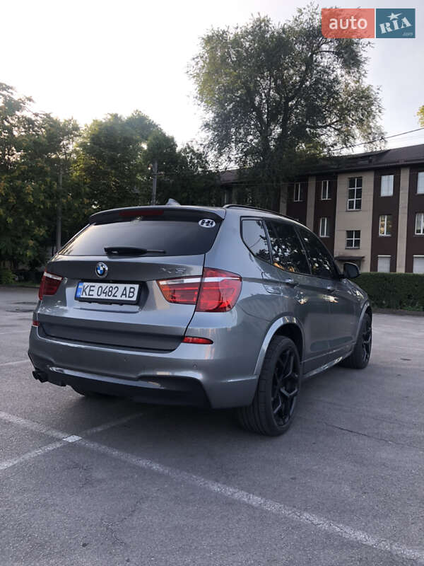 Внедорожник / Кроссовер BMW X3 2016 в Каменском