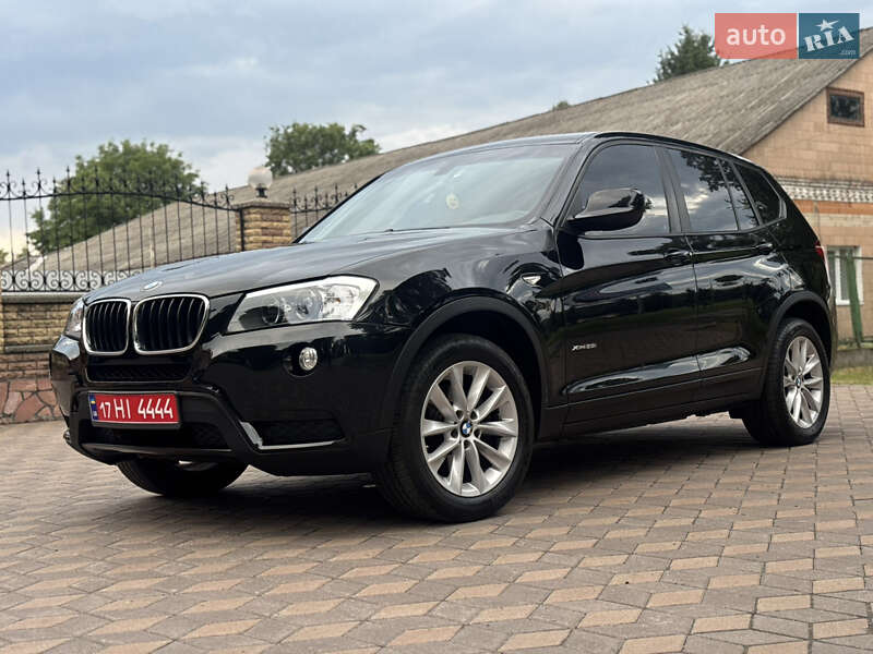 Внедорожник / Кроссовер BMW X3 2013 в Лубнах