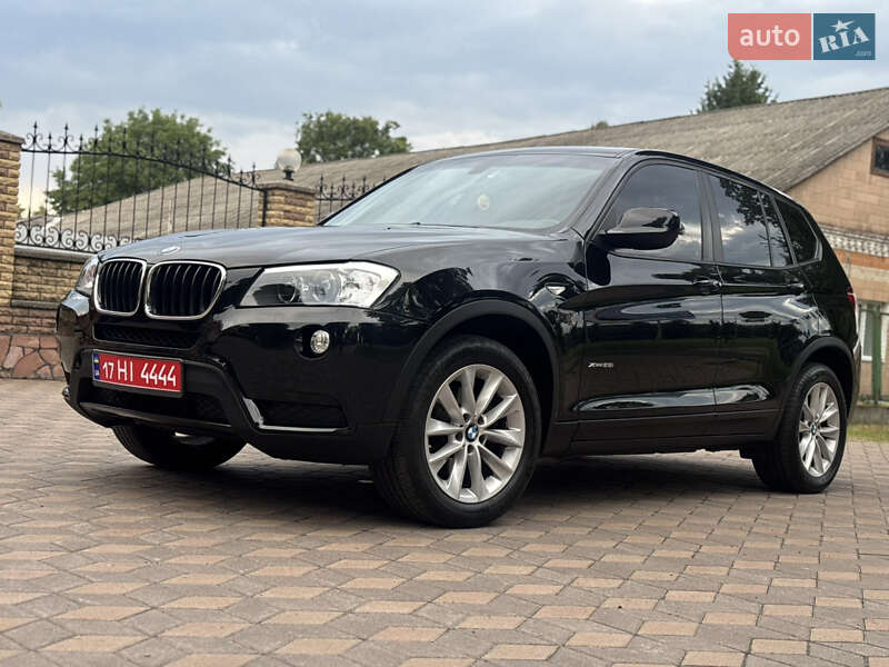 Внедорожник / Кроссовер BMW X3 2013 в Лубнах