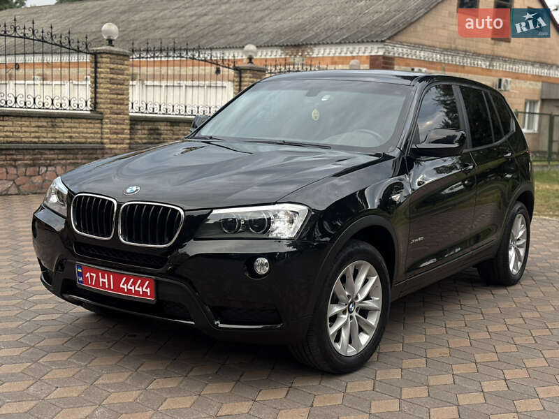 Внедорожник / Кроссовер BMW X3 2013 в Лубнах