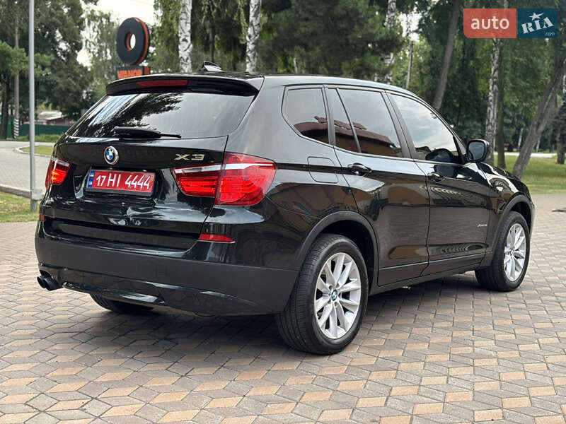 Внедорожник / Кроссовер BMW X3 2013 в Лубнах