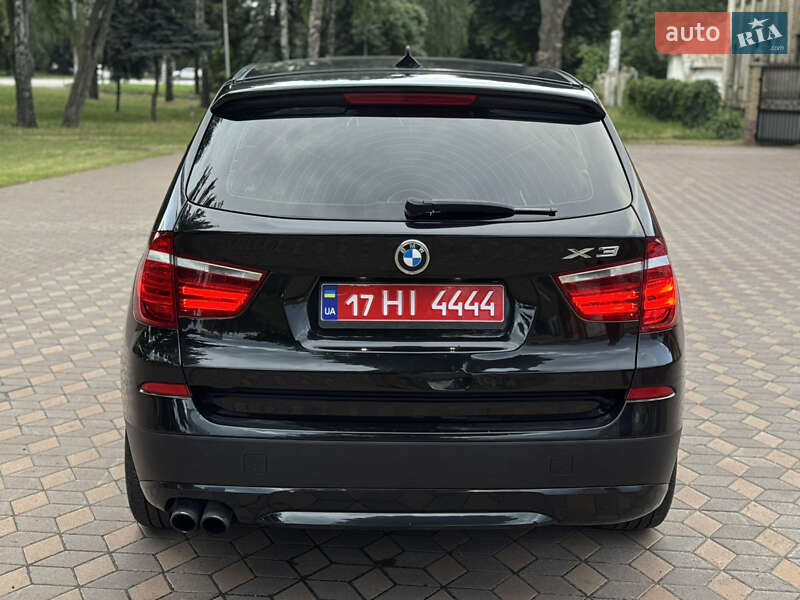 Внедорожник / Кроссовер BMW X3 2013 в Лубнах