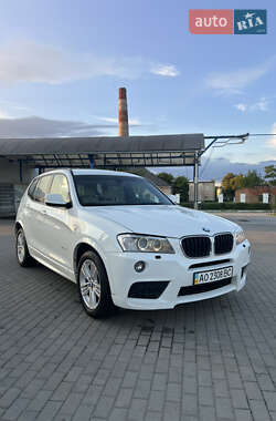 Позашляховик / Кросовер BMW X3 2012 в Мукачевому