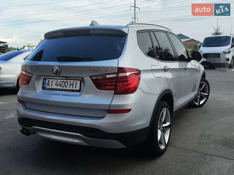 Внедорожник / Кроссовер BMW X3 2016 в Броварах