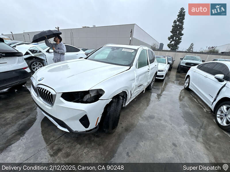 Внедорожник / Кроссовер BMW X3 2022 в Борисполе
