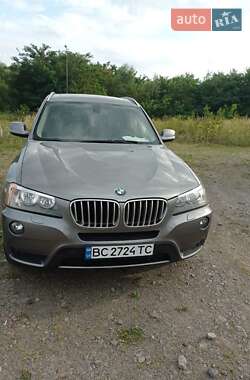 Внедорожник / Кроссовер BMW X3 2014 в Львове