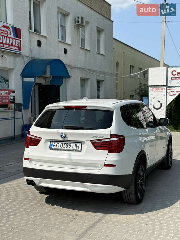 Внедорожник / Кроссовер BMW X3 2011 в Дунаевцах
