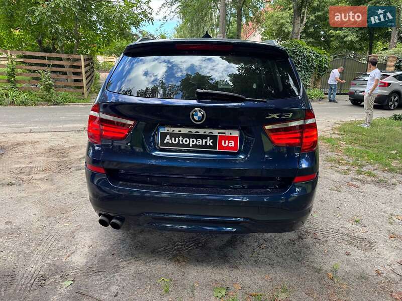Внедорожник / Кроссовер BMW X3 2016 в Киеве