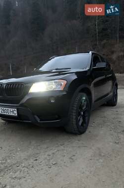 Внедорожник / Кроссовер BMW X3 2012 в Межгорье