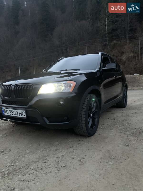 Внедорожник / Кроссовер BMW X3 2012 в Межгорье