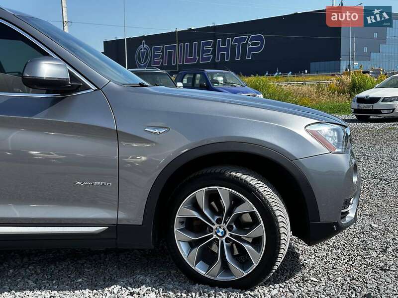 Внедорожник / Кроссовер BMW X3 2016 в Львове