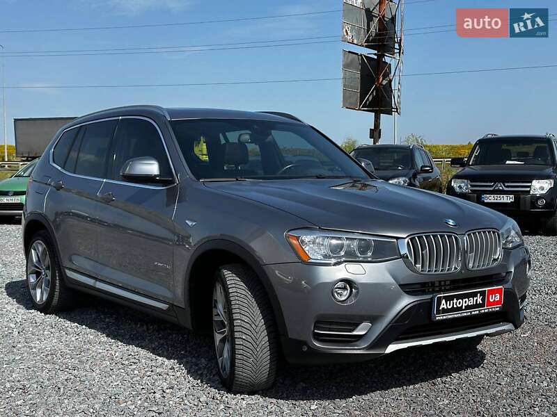 Внедорожник / Кроссовер BMW X3 2016 в Львове