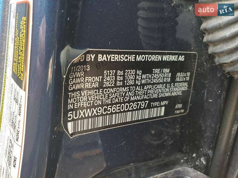 Внедорожник / Кроссовер BMW X3 2013 в Киеве фото 2 Внедорожник / Кроссовер BMW X3 2013 в Киеве