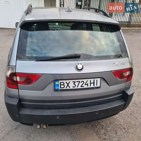 Внедорожник / Кроссовер BMW X3 2004 в Полтаве