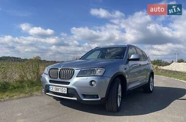 Внедорожник / Кроссовер BMW X3 2012 в Черновцах