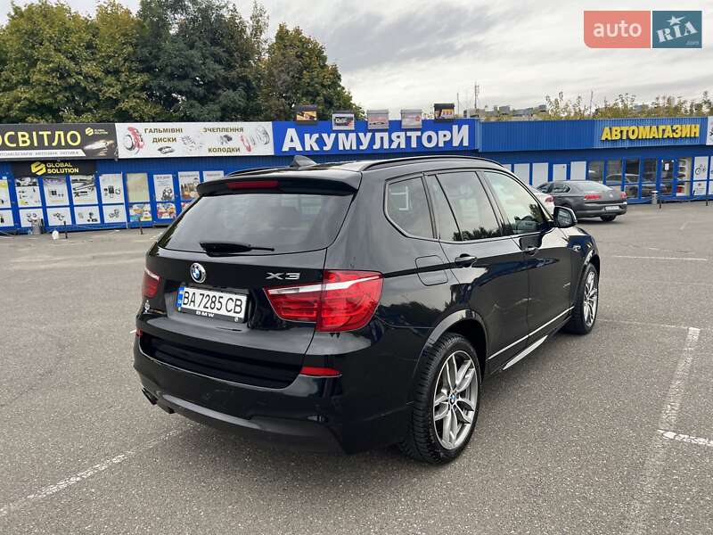 Внедорожник / Кроссовер BMW X3 2016 в Киеве