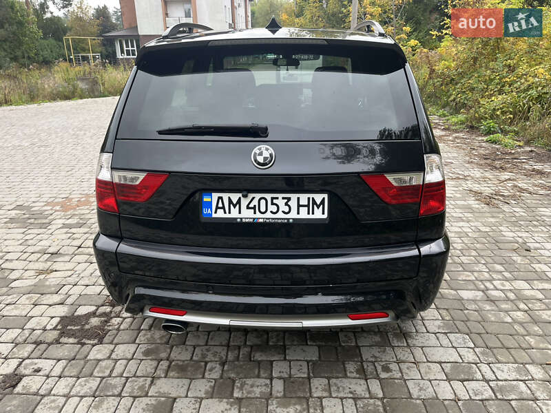 Внедорожник / Кроссовер BMW X3 2009 в Житомире