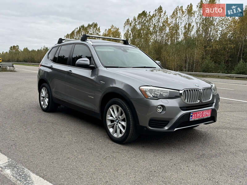 Внедорожник / Кроссовер BMW X3 2015 в Ковеле