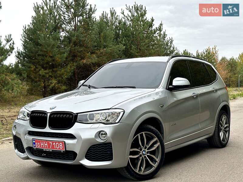 Внедорожник / Кроссовер BMW X3 2015 в Днепре