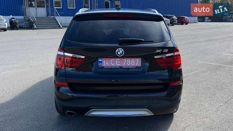 Внедорожник / Кроссовер BMW X3 2015 в Львове