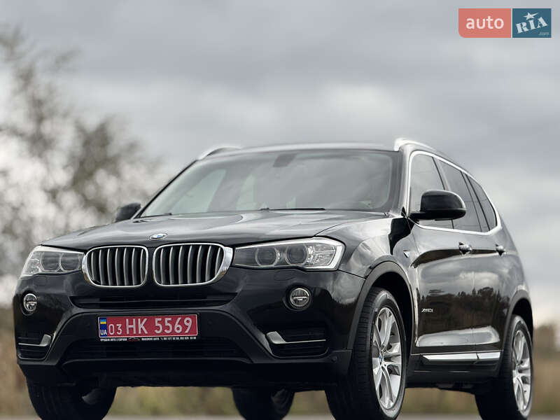 Внедорожник / Кроссовер BMW X3 2016 в Дрогобыче