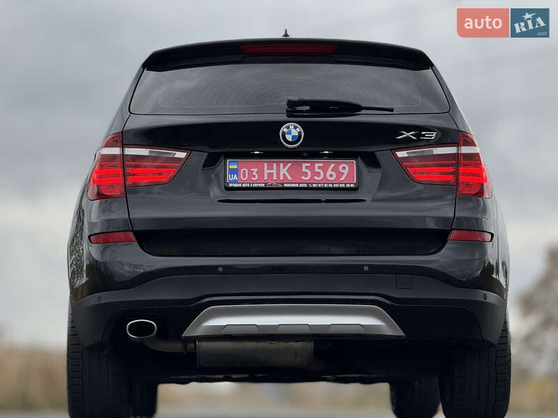 Внедорожник / Кроссовер BMW X3 2016 в Дрогобыче