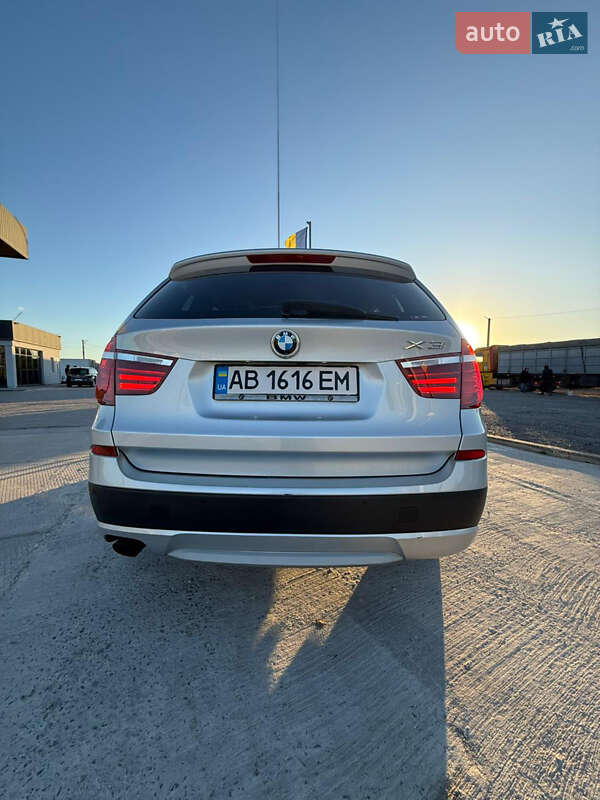 Внедорожник / Кроссовер BMW X3 2012 в Виннице