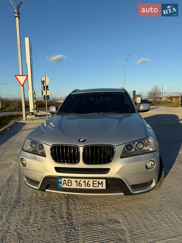Внедорожник / Кроссовер BMW X3 2012 в Виннице