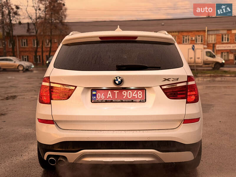 Внедорожник / Кроссовер BMW X3 2016 в Сумах