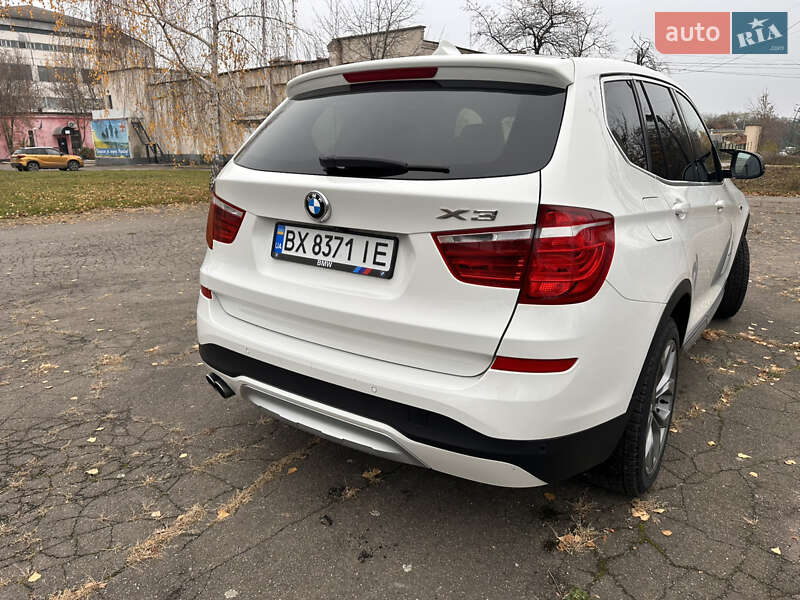Внедорожник / Кроссовер BMW X3 2017 в Новоднестровске