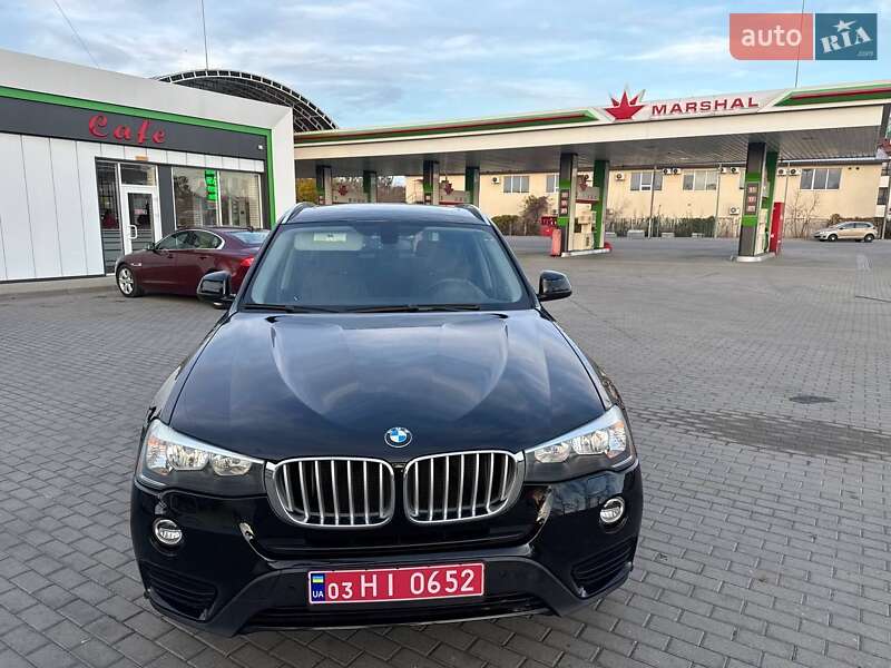 Внедорожник / Кроссовер BMW X3 2016 в Житомире
