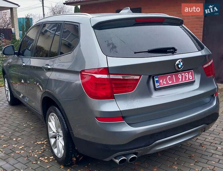 Внедорожник / Кроссовер BMW X3 2017 в Харькове