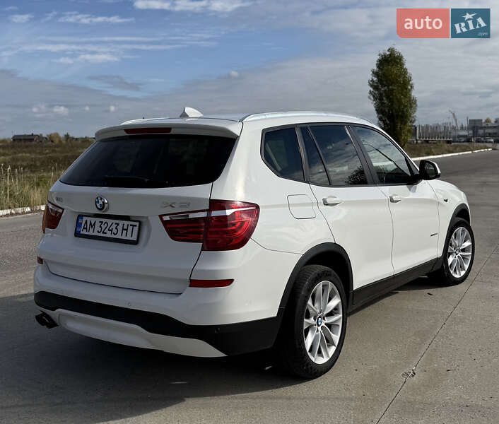 Внедорожник / Кроссовер BMW X3 2016 в Коростене