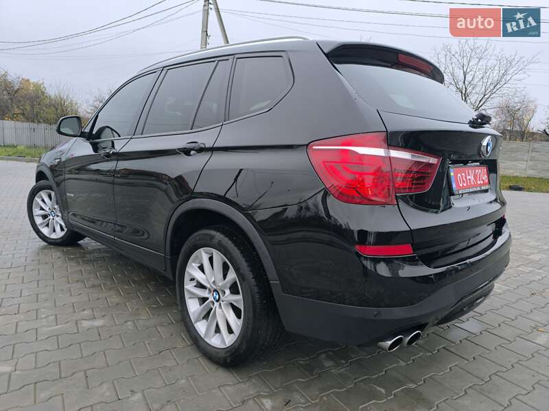Внедорожник / Кроссовер BMW X3 2016 в Полтаве