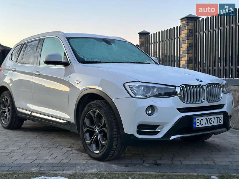 Внедорожник / Кроссовер BMW X3 2015 в Львове