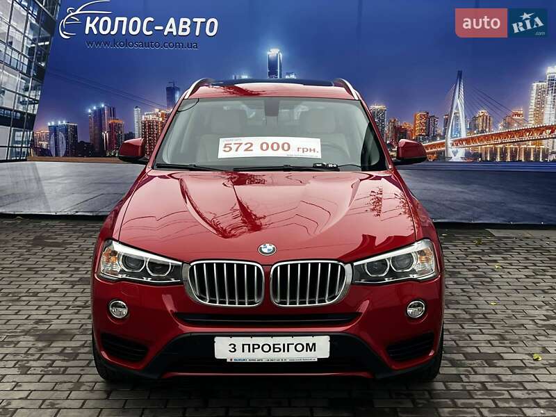 Позашляховик / Кросовер BMW X3 2016 в Черкасах