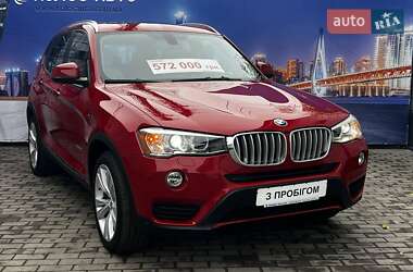 Внедорожник / Кроссовер BMW X3 2016 в Черкассах
