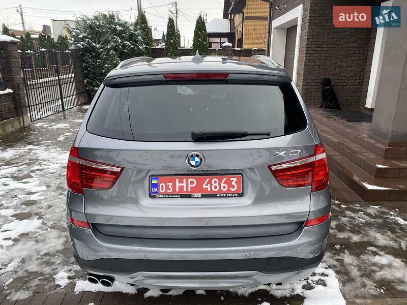 Внедорожник / Кроссовер BMW X3 2015 в Луцке