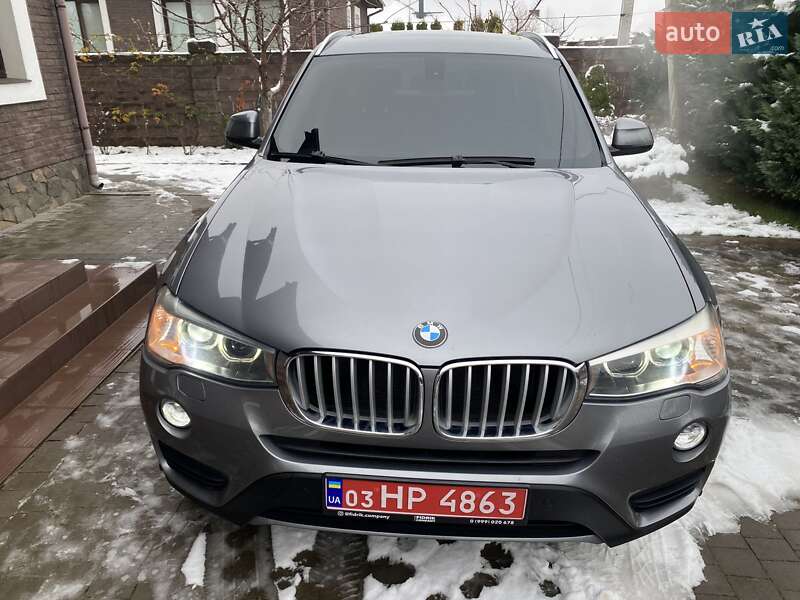 Внедорожник / Кроссовер BMW X3 2015 в Луцке