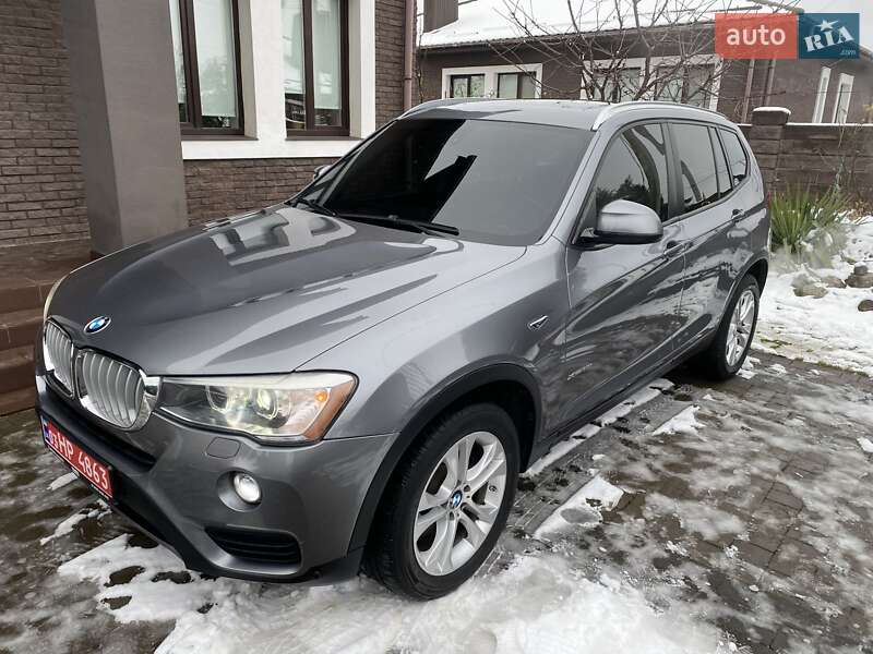 Внедорожник / Кроссовер BMW X3 2015 в Луцке