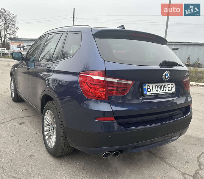 Внедорожник / Кроссовер BMW X3 2012 в Кременчуге